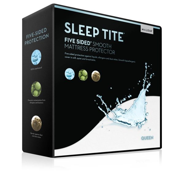 Five 5ided Smooth Mattress Protector - Packaging