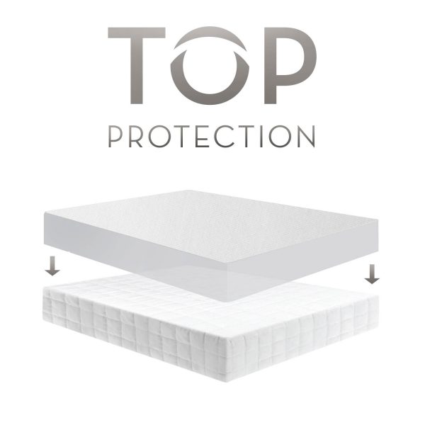 Malouf Pr1me Smooth Mattress Protector -Top Protection