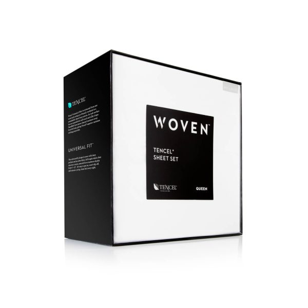 Malouf Woven ™ TENCEL™ Sheet Set packaging