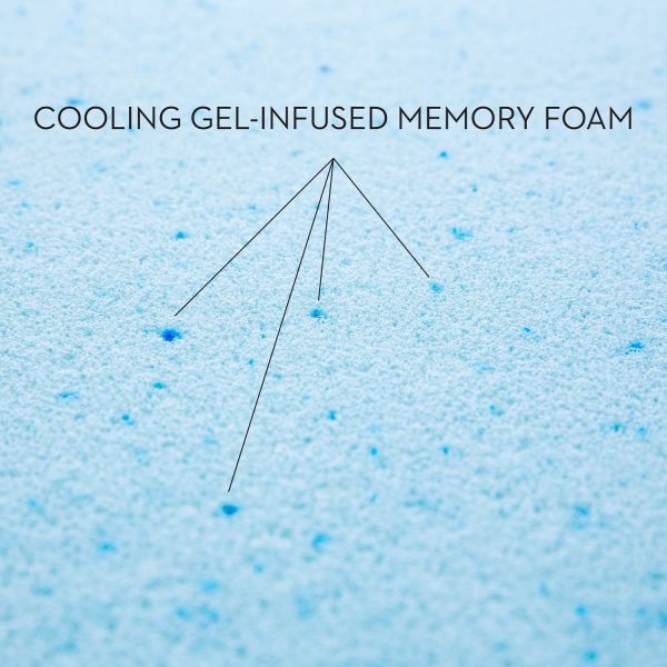 cooling gel-infused memory foam