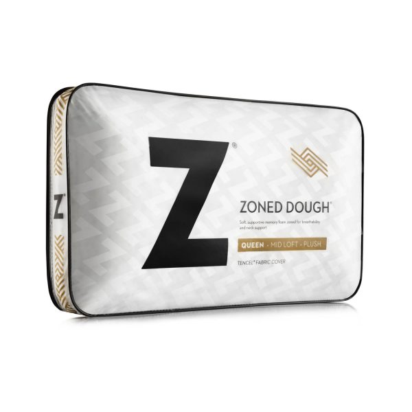 Malouf Zoned Dough® Pillow packaging