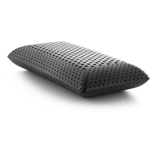 Malouf Zoned ActiveDough® Pillow + Bamboo Charcoal - side view