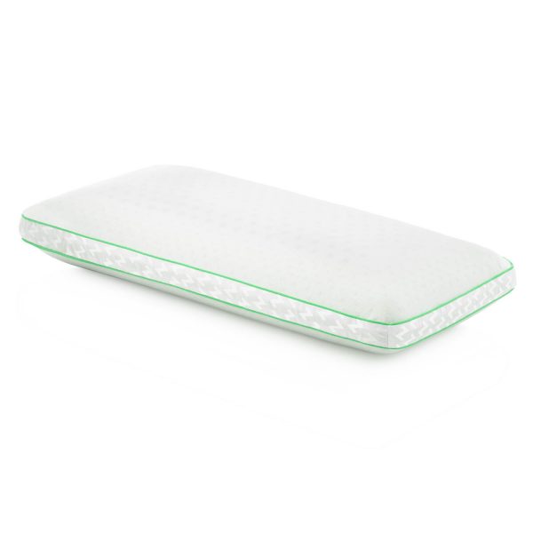 Malouf Zoned Dough® Peppermint Pillow in cover