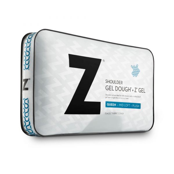 Malouf Shoulder Cutout Pillow Gel Dough® + Z™ Gel packaging