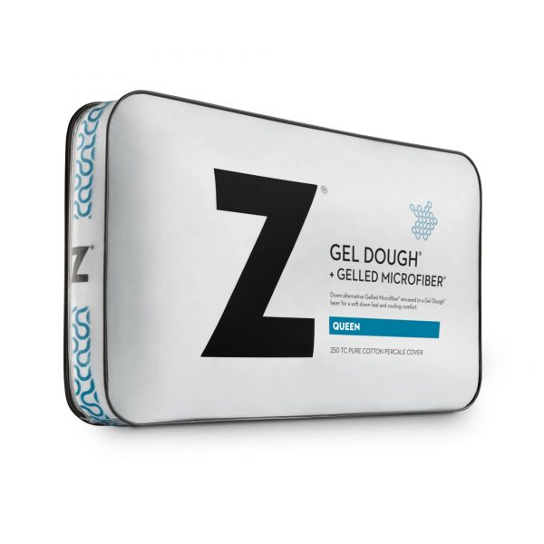 Malouf Gelled Microfiber® + Gel Dough® Layer Pillow packaging