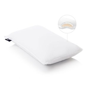Malouf Shredded Latex + Gelled Microfiber® Pillow with cutaway
