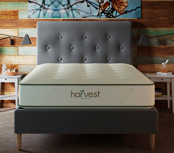 Harvest Green Original Double-Sided Mattress in a modern bedroom