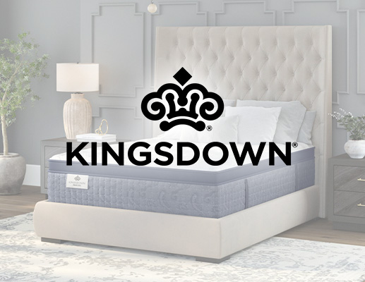 Kingsdown Mattress Logo and Passions collection mattress