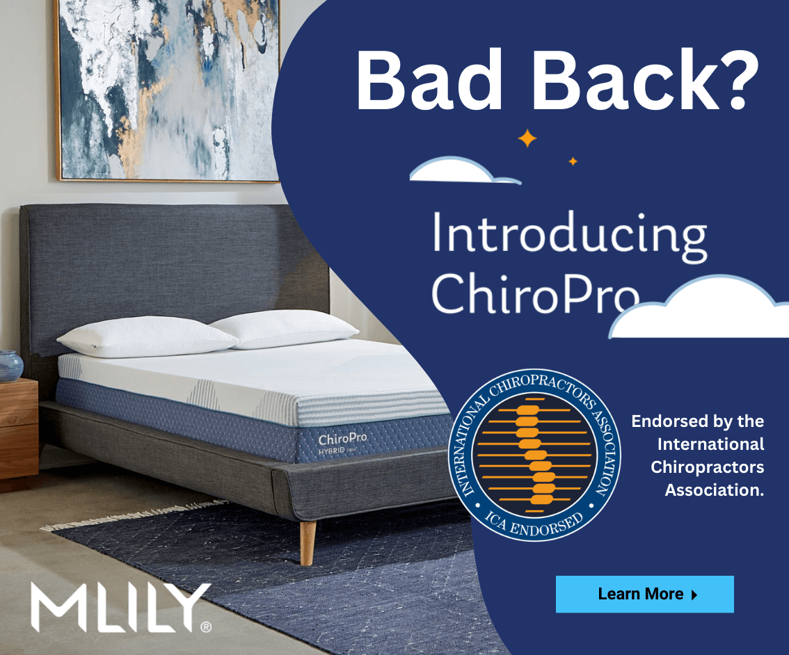 Bad Back? Introducing ChiroPro, endorsed by the International Chiropractors Association; Learn More